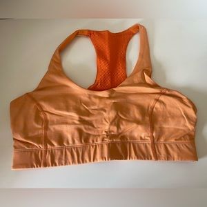 Outdoor voices doing things bra in orange- Size L